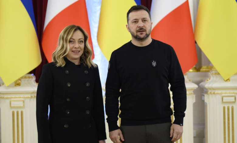 ميلوني تدعو لحوار مع روسيا وتعيين مبعوث أوروبي لأوكرانيا