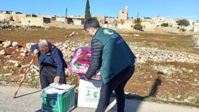 مركز الملك سلمان يغيث النازحين في حلب وأفغانستان بمساعدات عاجلة