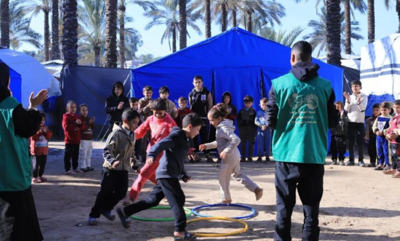 King Salman Center distributes winter clothes and brings joy to the children of Gaza