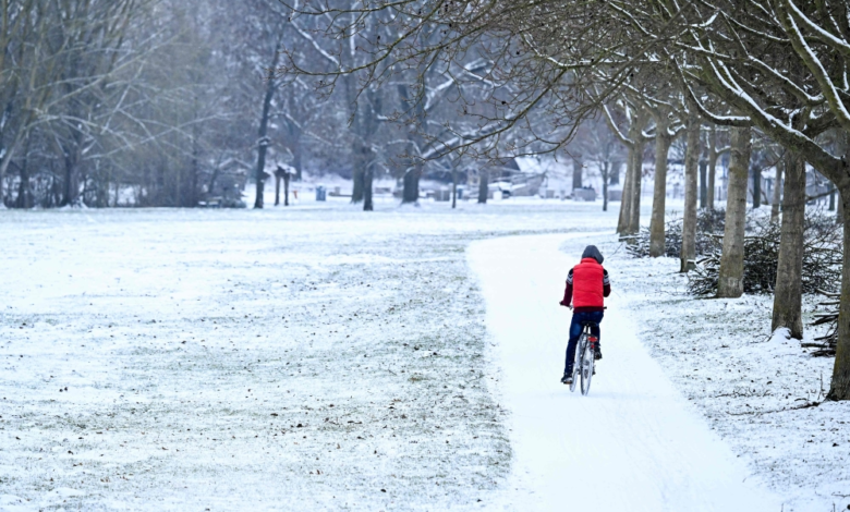 إلغاء رحلات في مطار فرانكفورت بسبب الثلوج والجليد