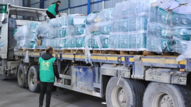 وصول مساعدات سعودية جديدة إلى وسط غزة لدعم النازحين