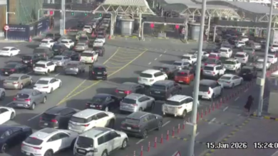 زحام جسر الملك فهد: زمن العبور 48 دقيقة وحلول تطبيق نفاذ