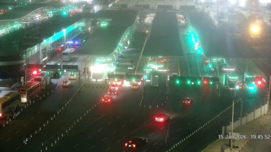زحام جسر الملك فهد: زمن العبور 69 دقيقة وتفاصيل الحركة المرورية