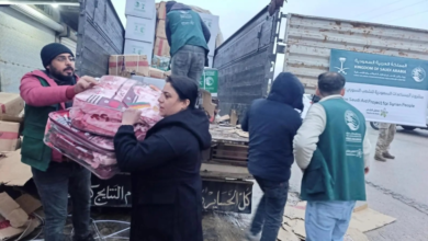 مركز الملك سلمان للإغاثة يوزع 560 بطانية لنازحي حلب