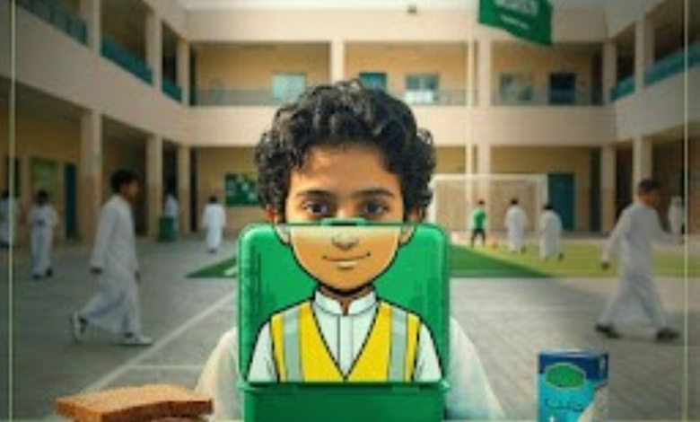 حملة فسحة عش بصحة: مبادرة لتعزيز الغذاء الصحي بالمدارس