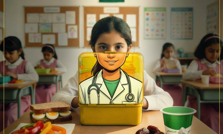حملة فسحة عش بصحة: تعزيز التغذية المدرسية لجيل صحي