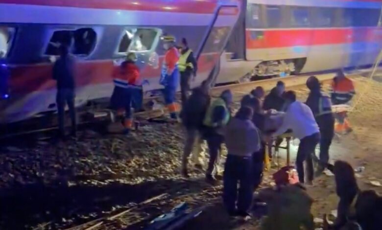 إسبانيا: 39 قتيلًا في تصادم قطارين بالأندلس وتفاصيل الكارثة