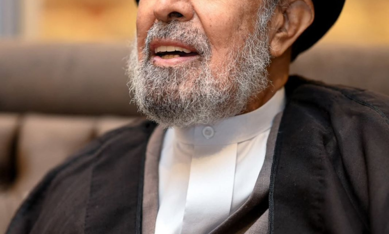 وفاة السيد علي السلمان وموعد الدفن في الأحساء