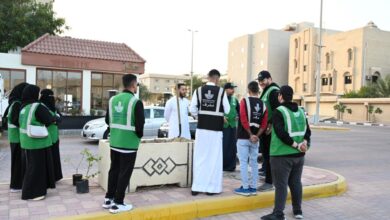 مبادرة واجهتنا خضراء بالقطيف: تحسين المشهد الحضري وتشجير شارع الفتح