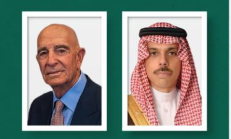 وزير الخارجية السعودي يبحث مستجدات سوريا مع المبعوث الأمريكي