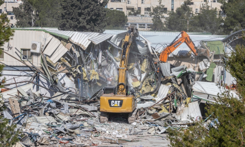 السعودية تدين بشدة هدم مباني الأونروا في القدس المحتلة