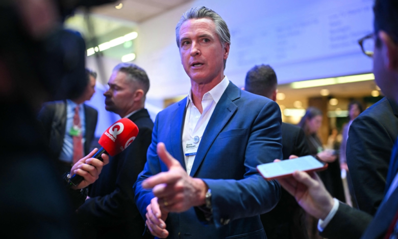 نيوسوم يحرض أوروبا ضد ترامب في دافوس: واجهوا النار بالنار