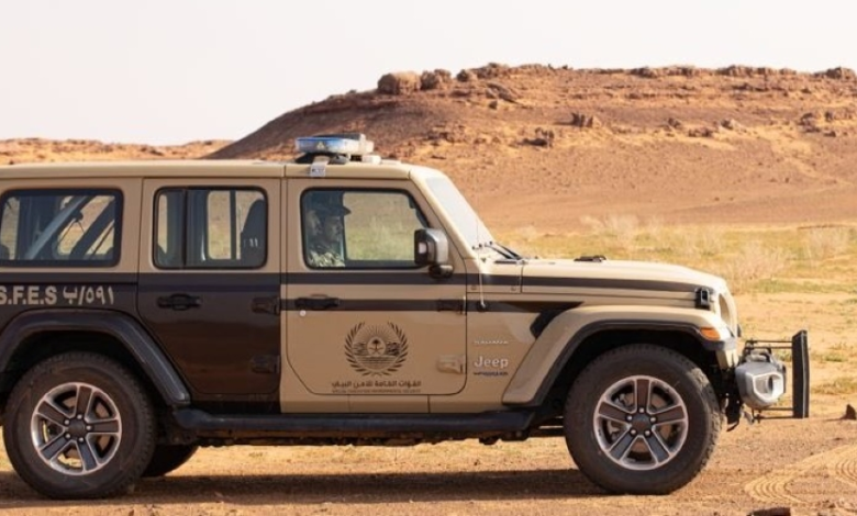 Environmental security forces crack down on grazing and camping violations in royal reserves