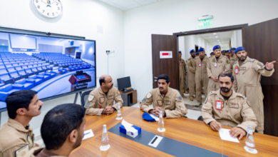 تمرين رماح النصر 2026: قائد القوات الجوية يتفقد سير المناورات