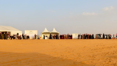 ختام مهرجان القصيم للصقور بالأسياح بمشاركة 675 صقاراً