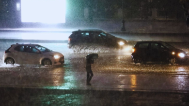 Meteorology: Heavy rain and floods in Qassim, and winds in Medina