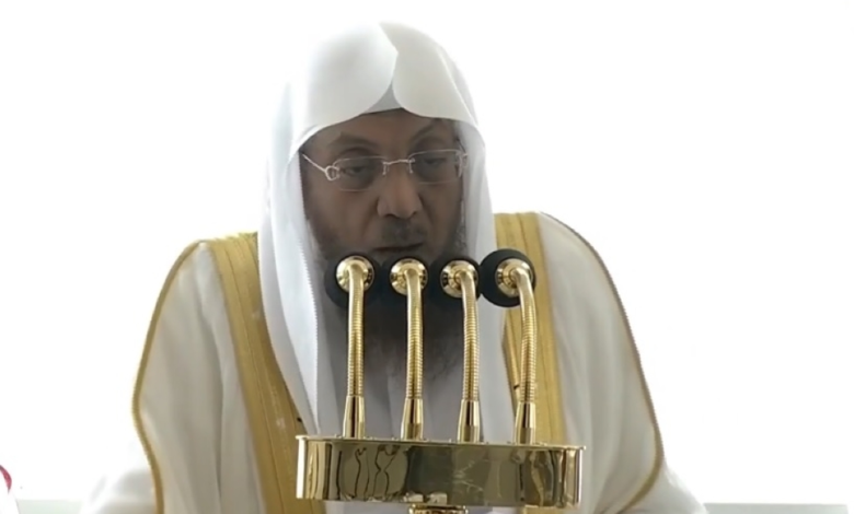 The preacher of the Grand Mosque: Choosing good friends is a safeguard for young people