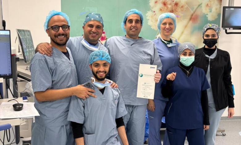 نجاح أول زراعة PreserFlo لعلاج الجلوكوما بالرياض