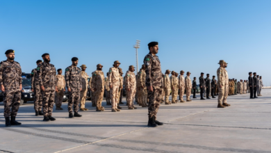 القوات السعودية تشارك في تمرين أمن الخليج العربي 4 بقطر