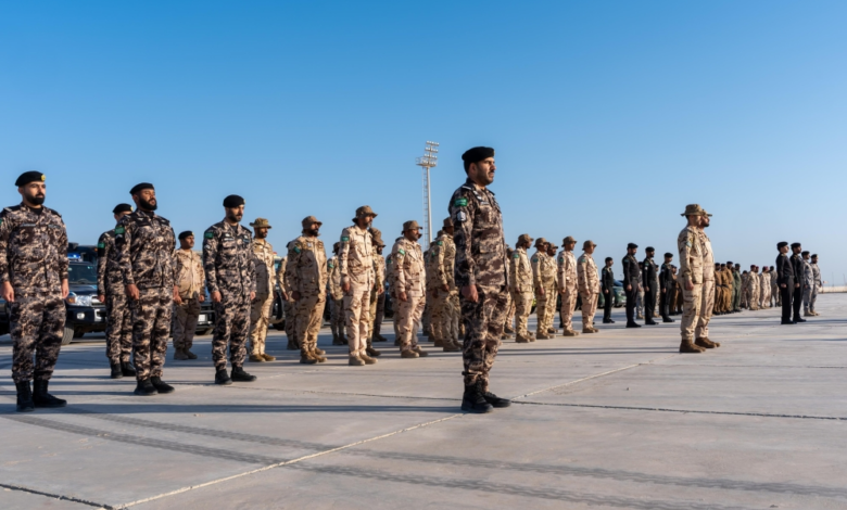 Saudi forces participate in the Arabian Gulf Security 4 exercise in Qatar