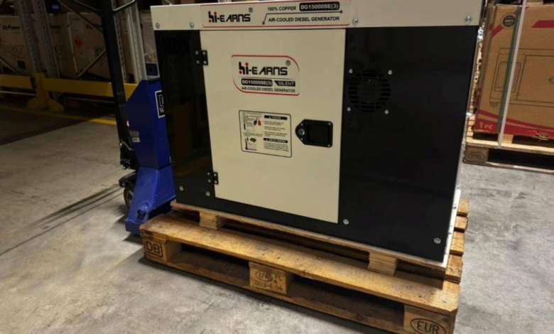 The European Union provides Ukraine with 447 electricity generators