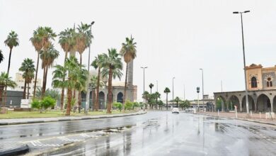 طقس المدينة المنورة اليوم: أمطار غزيرة وتحذيرات من السيول