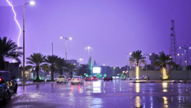 Rafha rain today: Thunderstorms, hail, and Saudi Arabia weather forecast