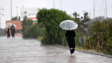 حالة الطقس في السعودية: طريف تسجل الصفر وأمطار غزيرة