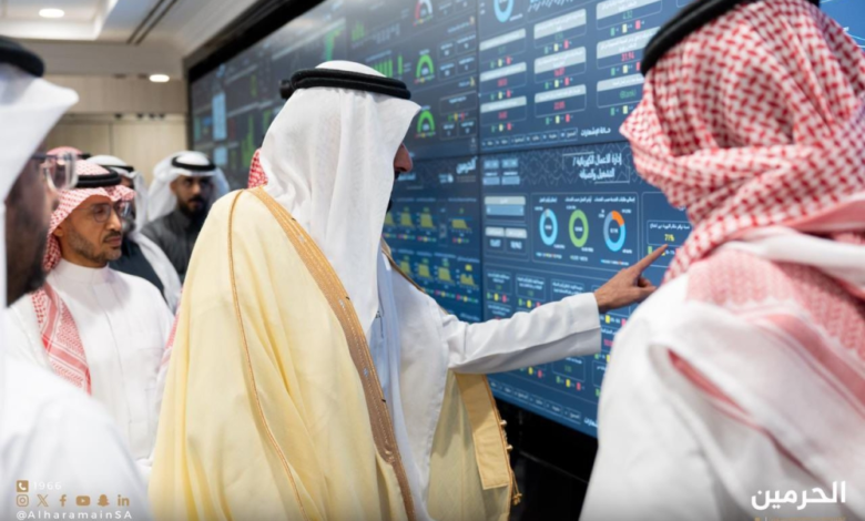 Inauguration of the Smart Engineering Center at the Prophet's Mosque to serve visitors