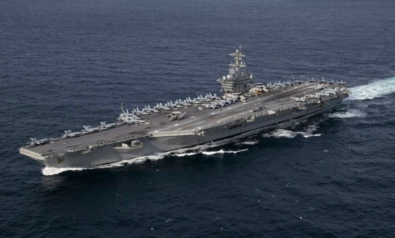 وصول حاملة الطائرات لينكولن للشرق الأوسط: تفاصيل الانتشار