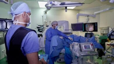 Successful robotic kidney stone surgery at King Abdullah Medical City