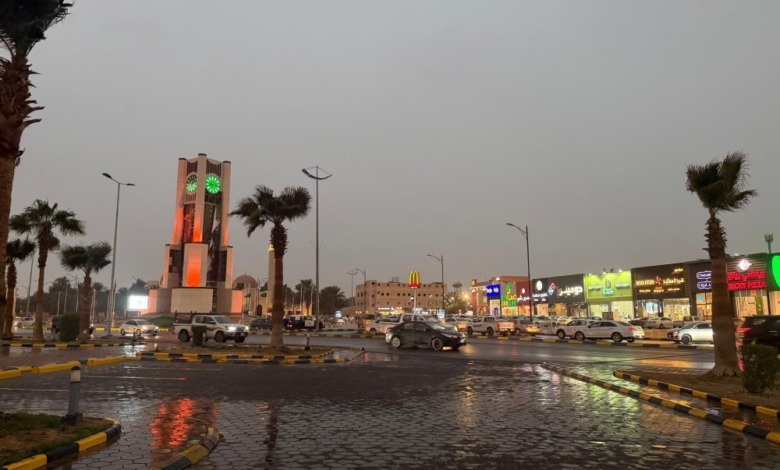 Rain in Al-Qurayyat and Tabarjal: Weather warning and thunderstorms
