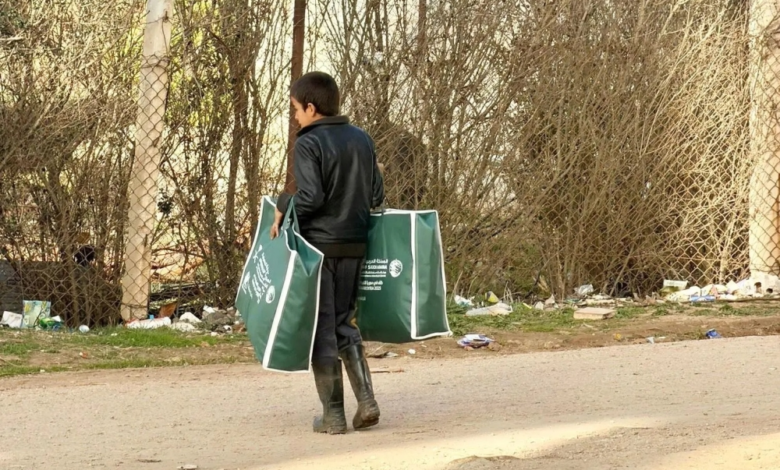 King Salman Relief Center distributes winter clothing in Syria 2026