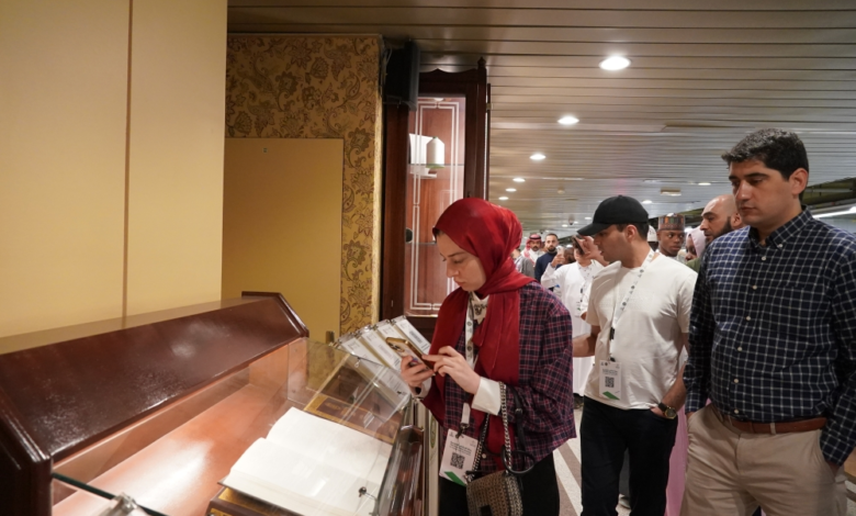 Young people from around the world visit the King Fahd Complex for Printing the Holy Quran in Medina