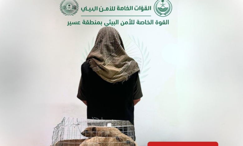 ضبط مخالفين لنظام البيئة في عسير ومحمية طويق وعقوبات رادعة