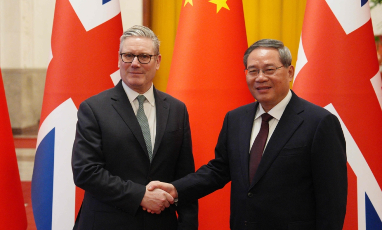 زيارة ستارمر للصين: إطلاق شراكة استراتيجية شاملة وتعاون اقتصادي