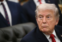 Trump moves warships toward Iran and warns Britain about China