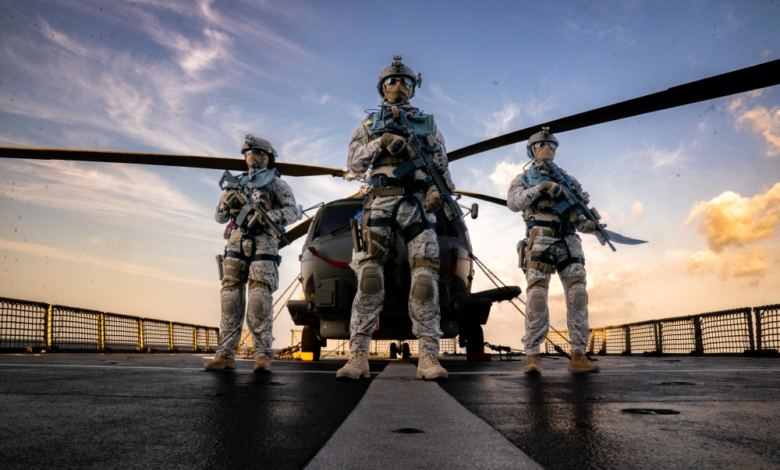 ختام تمرين رياح السلام بين السعودية وعمان بتدريبات نوعية