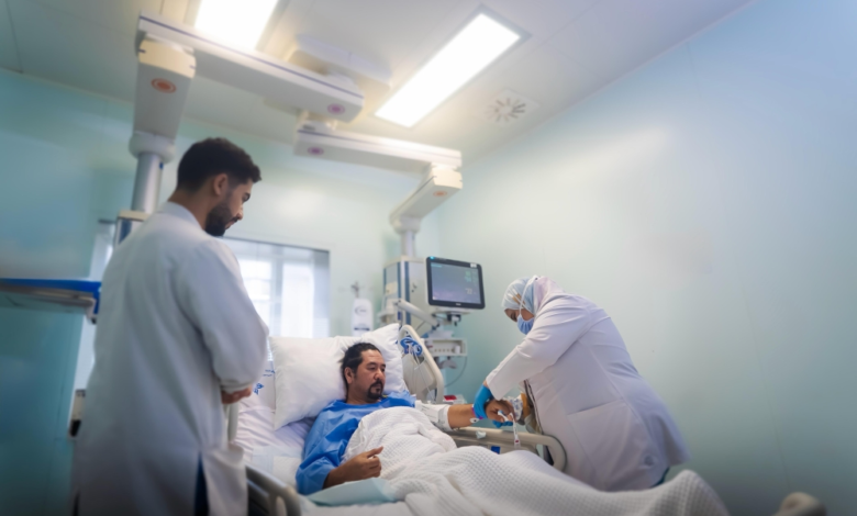 إنقاذ مريض من توقف القلب في مدينة الملك عبدالله الطبية بمكة