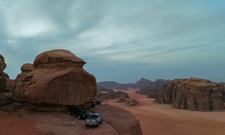مطل حسمى في تبوك: وجهة سياحية ساحرة وتكوينات جيولوجية نادرة