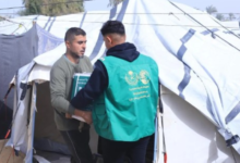 Saudi Arabia distributes new food baskets to displaced people in southern Gaza