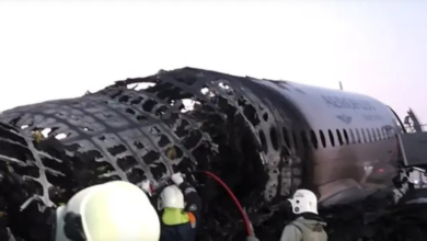 A Russian training plane crashed in Orenburg, killing three people