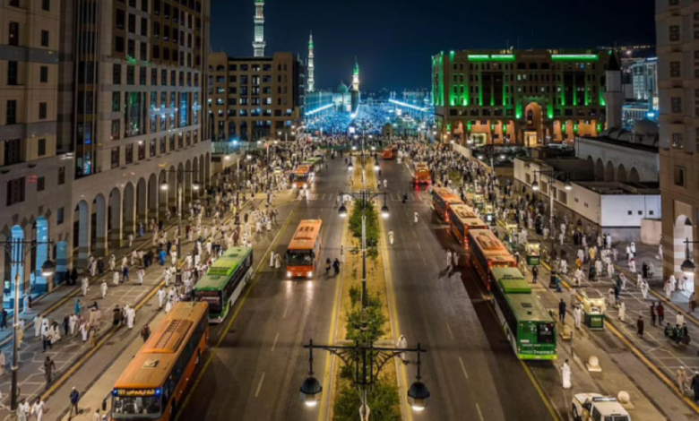 حافلات المدينة: تفاصيل خدمة النقل الترددي في رمضان 1447هـ