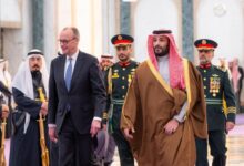 Crown Prince and German Chancellor: Talks to strengthen strategic partnership