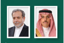 فيصل بن فرحان وعراقجي يؤكدان أهمية الحوار لأمن المنطقة