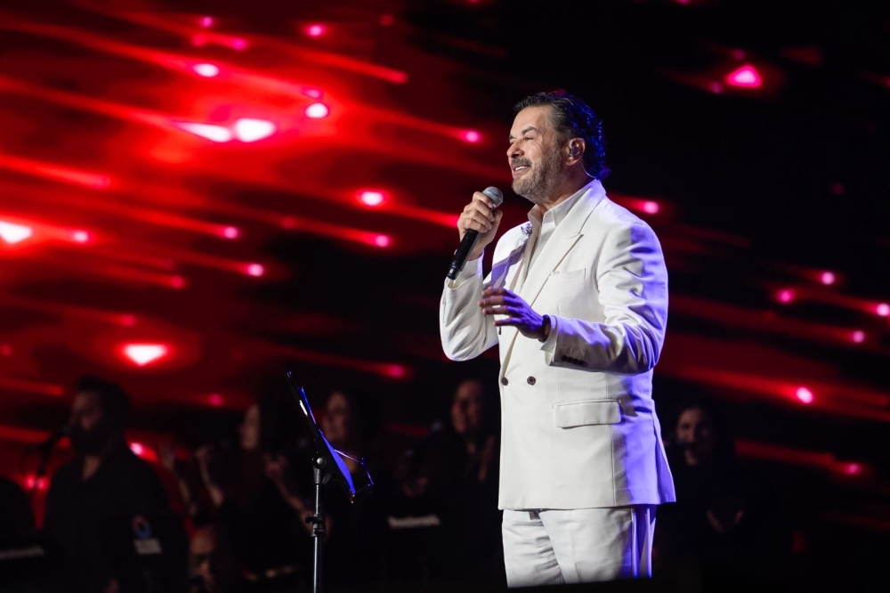 راغب علامة في ليلة الأرز بموسم الرياض