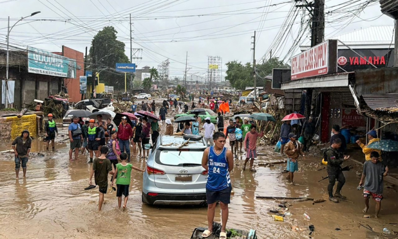 مصرع 8 وتضرر 3800 أسرة جراء إعصار باسيانج في الفلبين