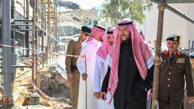 محافظ الطائف يتفقد جاهزية ميقات السيل الكبير ووادي محرم لرمضان