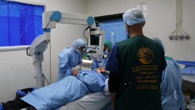 The King Salman Relief Center is implementing the Noor Saudi Arabia program in Damascus