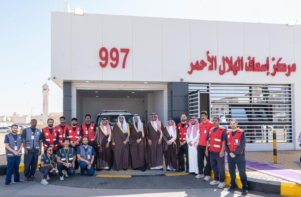 The Governor of Al-Ahsa inaugurates the Salmaniya Ambulance Center